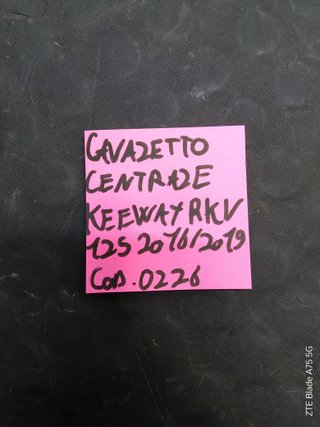 Cavalletto Centrale Keeway RKV 125 (2016-2019)