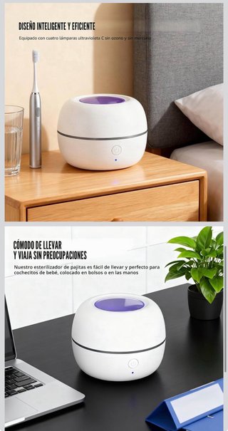 Esterilizador Chupetes Portátil UV
