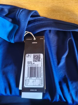 Camiseta Adidas Azul Talla L