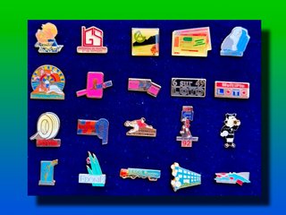 Lote de 20 pins coleccionables variados