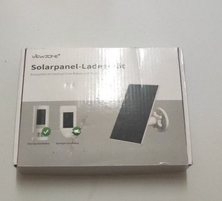 Pannello Solare Viewzone per Ring Stick Up