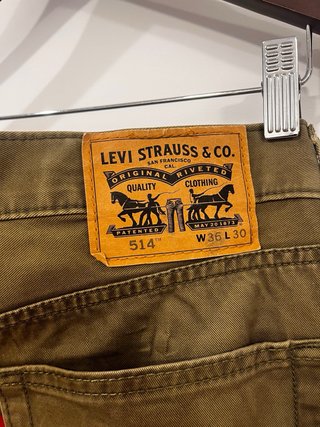 Pantalón Levi's Hombre Vintage Verde Oliva
