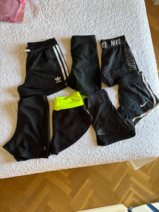 Lote 7 pantalones deporte niña Nike Adidas