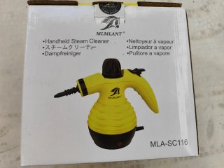 Limpiador a vapor MLMANT MLA-SC116. Sólo 2 usos.