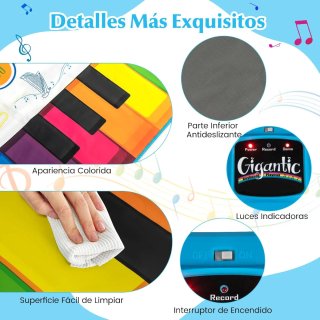 COSTWAY Alfombra Musical de Piano para Niños