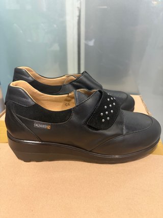 Zapatos de piel Calzamedic negros
