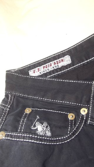 Us Polo Assn Pantalone Cotone Gamba Dritta Donna