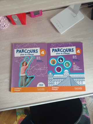 Libro de francés Parcours 4°ESO +extensión