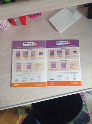 Libro de francés Parcours 4°ESO +extensión
