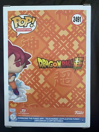 Funko Pop 2491 Super Saiyan God Goku