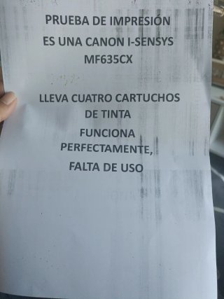 Impresora Canon i-SENSYS MF635CX