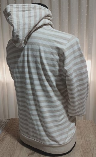 Sudadera Mazzoni Rayas Beige Talla M