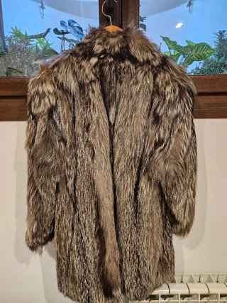 Chaquetón de zorro plateado