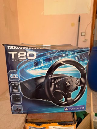 Volante Thrustmaster T80 PS4/PS3