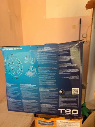 Volante Thrustmaster T80 PS4/PS3