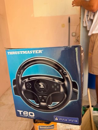 Volante Thrustmaster T80 PS4/PS3