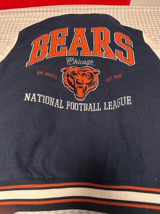 Chaqueta Varsity NFL Chicago Bears Azul