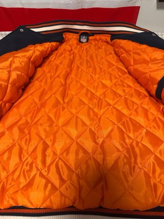 Chaqueta Varsity NFL Chicago Bears Azul
