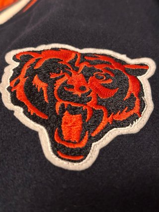Chaqueta Varsity NFL Chicago Bears Azul