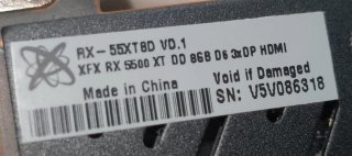 Gigabyte RX 5500 XT Gaming OC 8G