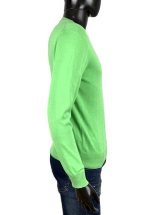 Maglione V Polo Ralph Lauren Uomo S Verde Cotone