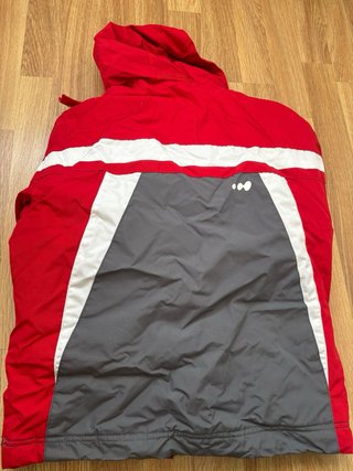 Chaqueta de esquí infantil Wedze roja