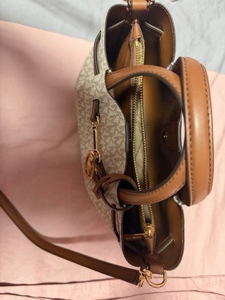 Bolso Michael Kors Blanco y Marrón