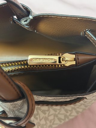 Bolso Michael Kors Blanco y Marrón