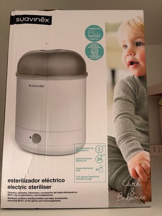Esterilizador Eléctrico Suavinex Bebé
