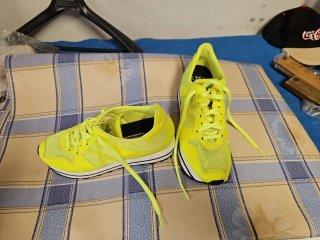 Tenis Munich Mujer Unisex Amarillo