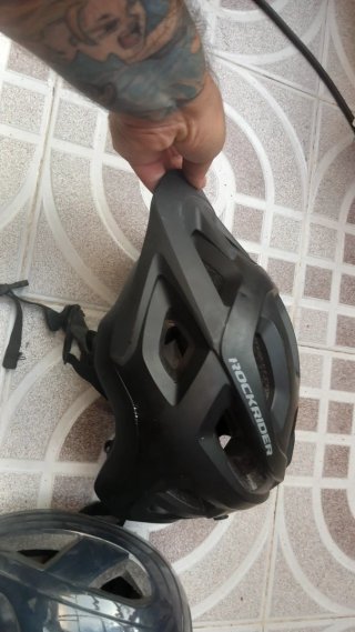 Cascos de bici Rockrider y Btwin