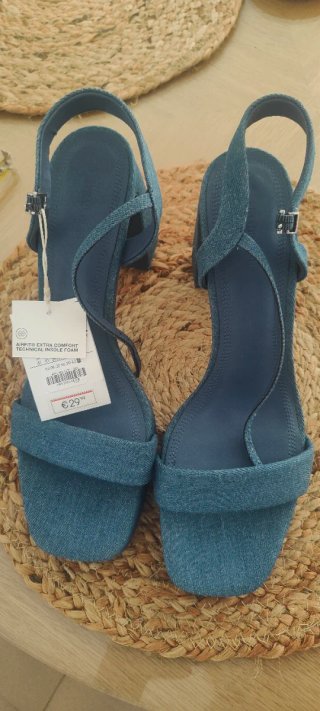 Stradivarius Sandalias Tacon Talla 41