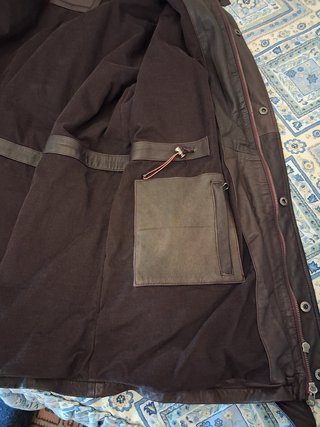 Chaqueta de cuero Massimo Dutti (Impecable) - XL