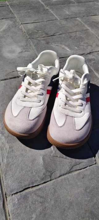 Zapatillas Hobibear Barefoot Beige/Blanco