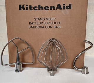 Confezione 3 Accessori in Acciaio Inox KitchenAid Artisan 6,6L