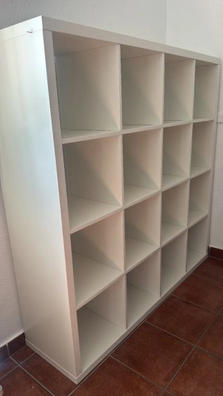 Estantería modular blanca