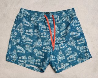 Bañador Estampado Tropical Talla XL