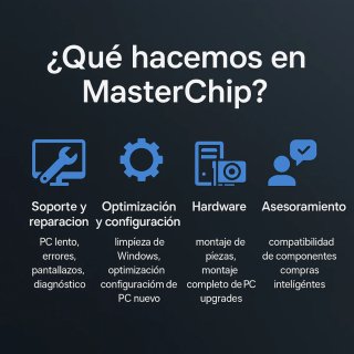 Técnico informático – PC lento, errores, Windows