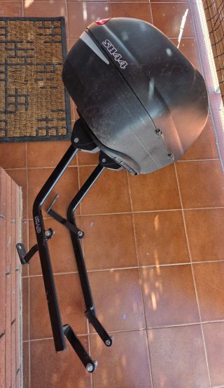 Maleta Baúl SHAD SH44 Porta Cascos Moto