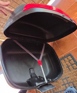 Maleta Baúl SHAD SH44 Porta Cascos Moto