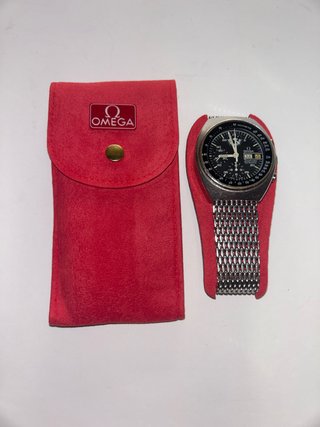 Funda para reloj Omega roja