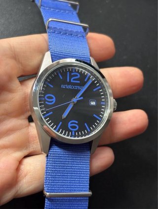 Reloj Aristocrazy Negro y Azul