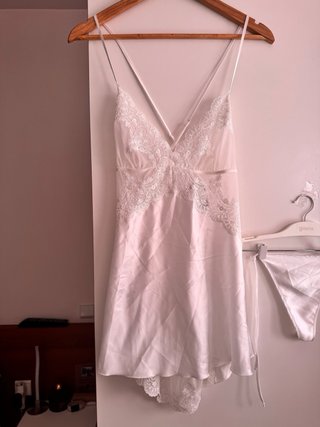 Conjunto lencería Ivette blanco