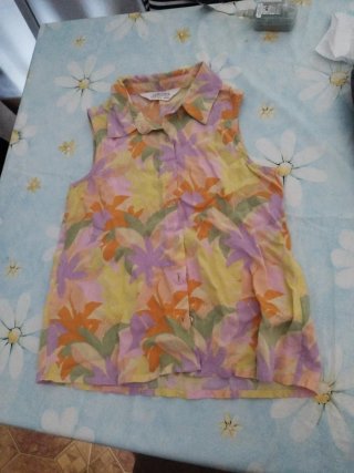 Camisa sin mangas Compañía Fantástica floral