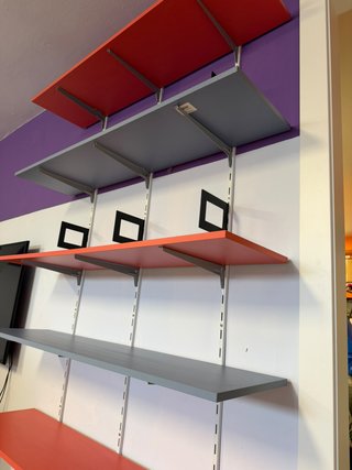 Estanterías modulares de pared - 2 unidades