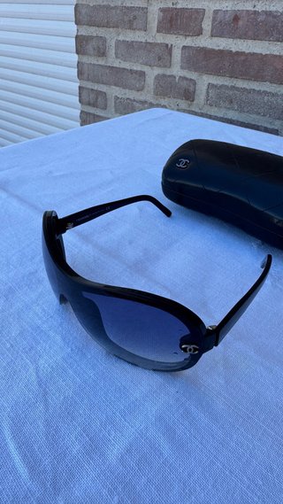 Gafas Chanel Aviador Negro/Azul