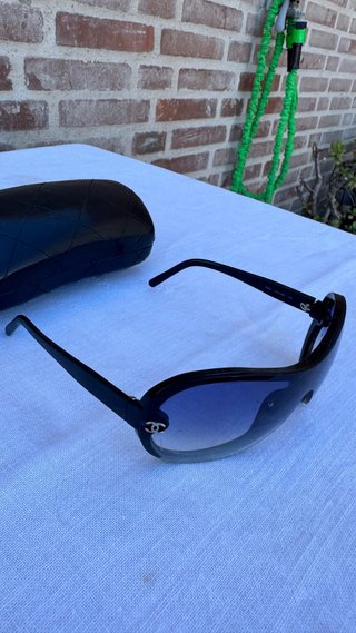 Gafas Chanel Aviador Negro/Azul