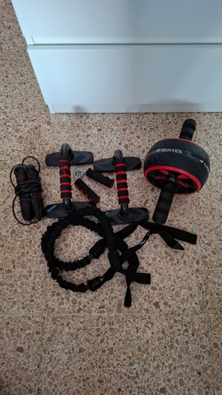 Kit de entrenamiento fitness para casa