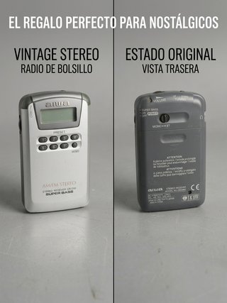 Radio Portátil Aiwa CR-D9D0 AM/FM Estéreo