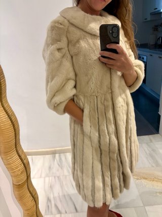 Abrigo Gucci Beige Talla S/M